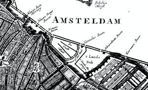 mapa amsterdam