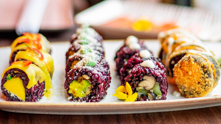 Mejores restaurantes veganos de Ámsterdam:  Vegan Sushi Bar