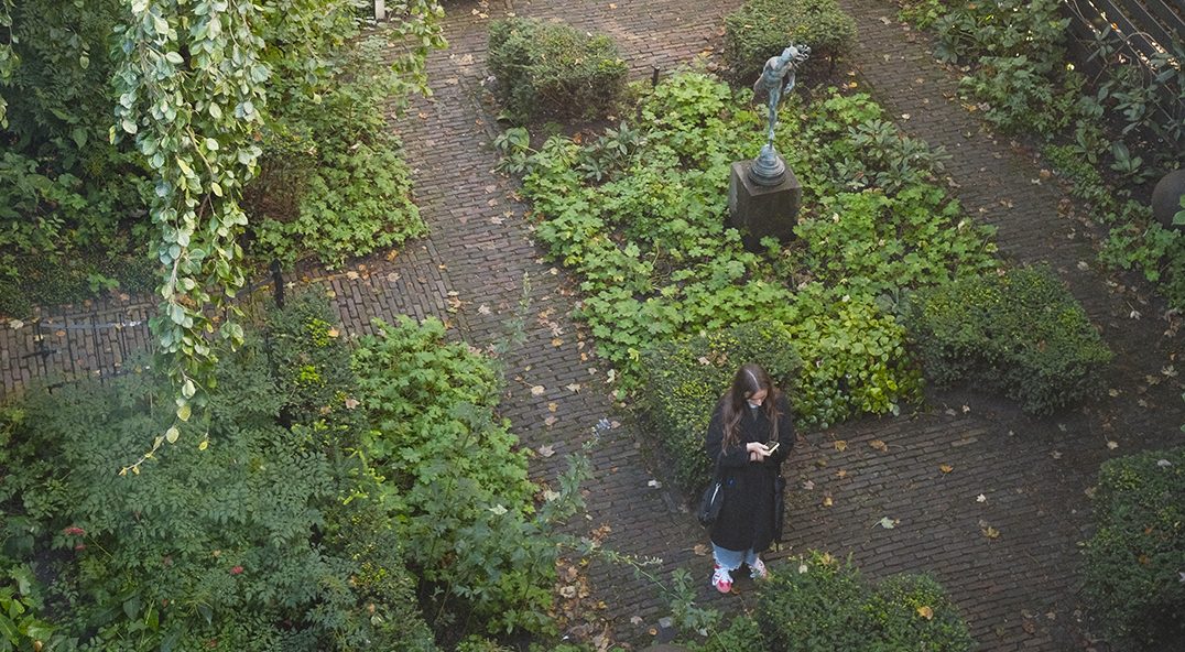 Jardín de Huis Marseille, museo de fotografía