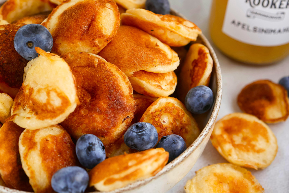 Plato de poffertjes