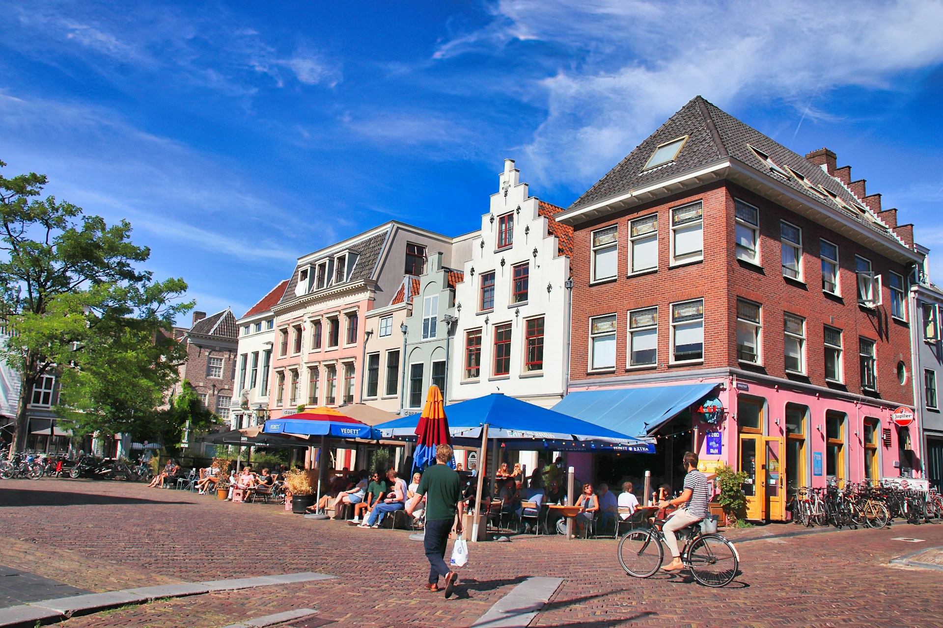 Stadhuisplein, un ícono de Utrecht para el tardeo.